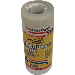 Nachi Tape Invisible 18mmx33m Clear Pack of 8