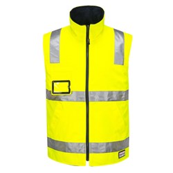 Huski Hi-Vis Reversible Vest 2XL Yellow