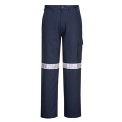 Portwest Cargo Pants With Tape Size 50 Short Navy