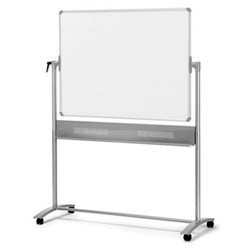 NOBO MOBILE WHITEBOARD 1500mm x 1200mm Magnetic Reversible
