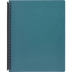 Marbig Display Book A4 Refillable 40 Pocket Green