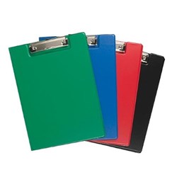 MARBIG PVC CLIPBOARDS A4 Assorted