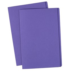 AVERY COLOURED MANILLA FOLDERS F/Cap Purple BX100