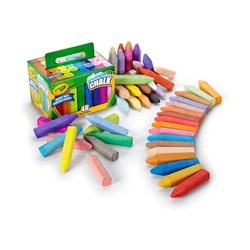 CHALK CRAYOLA SIDEWALK WASHABLE PK48