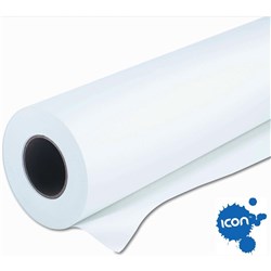 ICON WIDEFORMAT BOND ROLLS 841mmX50 50mm Core 80gsm For Wide Format Printers