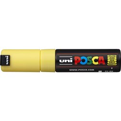 UNIBALL POSCA POSTER MARKER 8MM CHISEL YELLOW