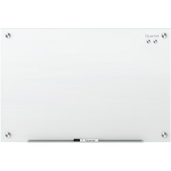 QUARTET INFINITY GLASS BOARD 450x600mm Memo White