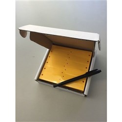 KEY TAGS VINYL YELLOW DISPOSABLE 140x20 mm Mechanic / Service PKT 1000