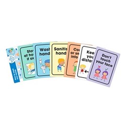 DURUS A5 Teaching Cards Set 7 for School Wall Signs (Primary School)