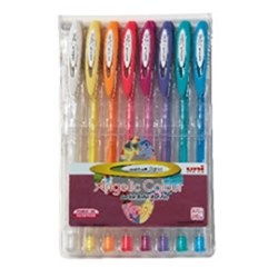 UNIBALL SIGNO ANGELIC GEL PEN Assorted Colours PK8