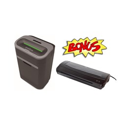Gold Sovereign Pro 160CC Shredder 16 sht Cross Cut 30lt Bin