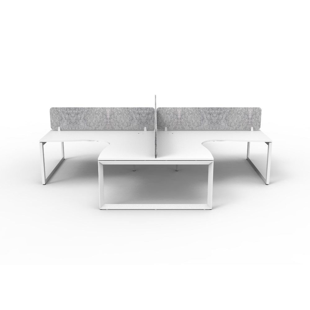 Office Furniture - Rapidline Deluxe Infinity Loop Leg Corner ...
