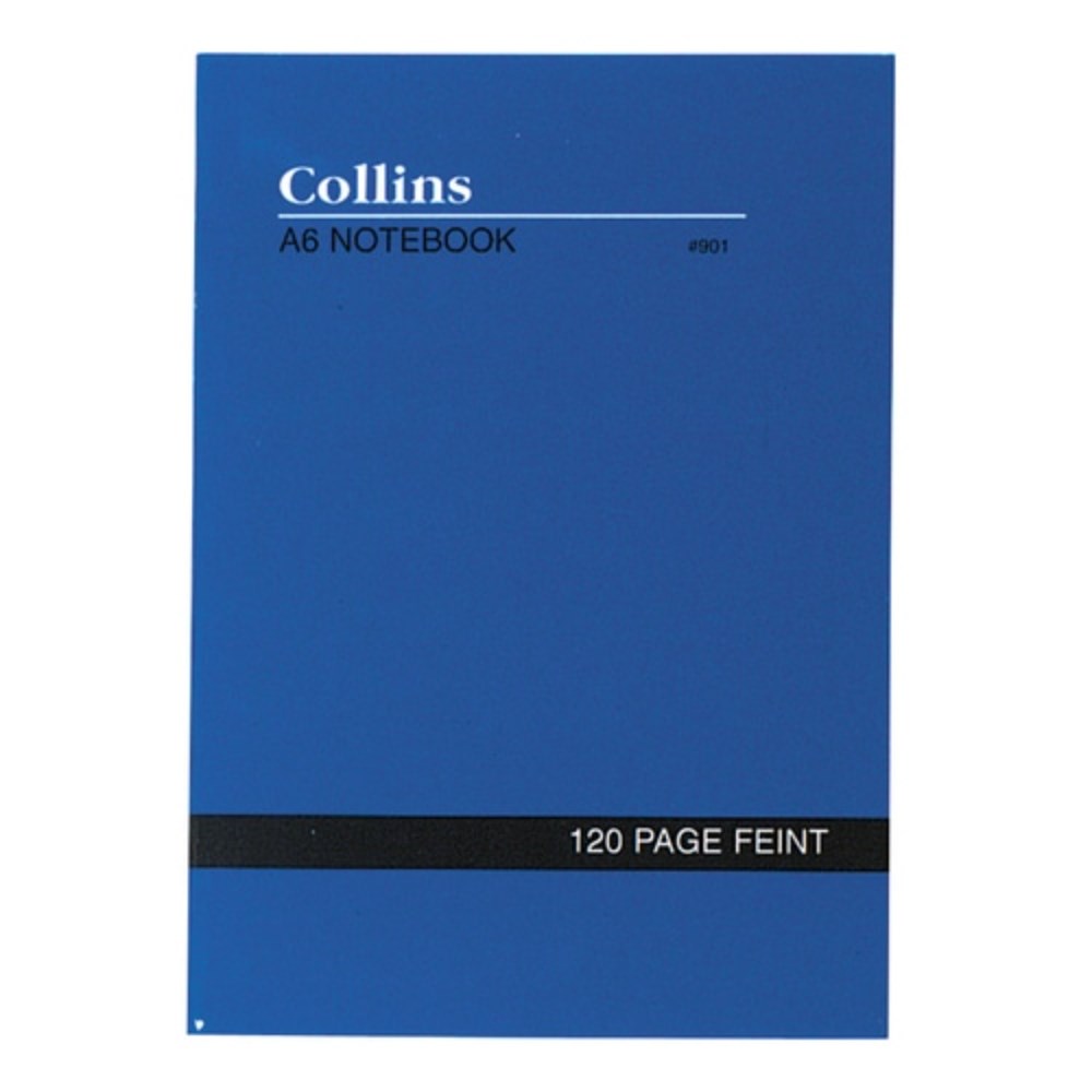 Notepad Collins Books - Collins Notebook A6 120 Page Ruled 120 Page - Your Office ...